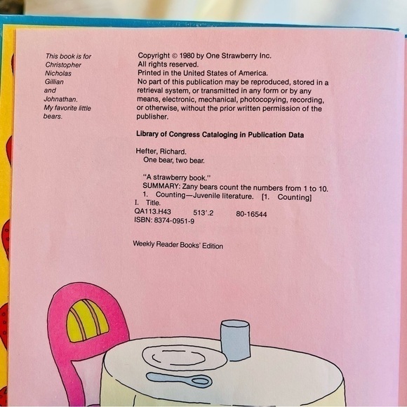 Weekly Reader Books VTG‎ Strawberry Books Volumes 1 - 6 by Richard Hefter EUC - Picture 15 of 15